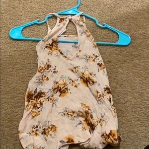 Floral formal blouse